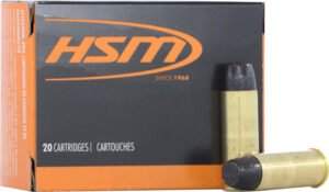 HSM SUBSONIC 500 SW MAG 590GR - HARD CAST LEAD FN 20RD 25BX/CS