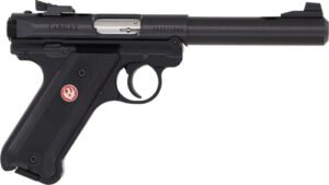 RUGER MARK IV TARGET 22LR - 5.5" BULL AS BLACK PLASTIC