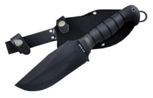 KA-BAR HEAVY DUTY WARTHOG - 6.75" W/SHEATH BLACK