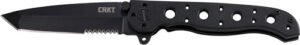 CRKT M16-KZ TANTO - 3" HALF SERRATED BLADE