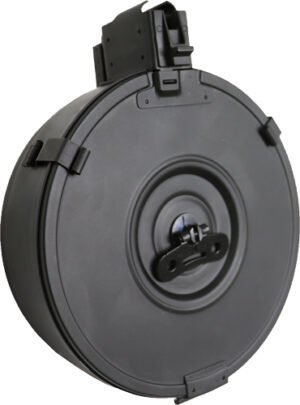 IVER JOHNSON MAGAZINE AK47 - 100RD BLACK METAL