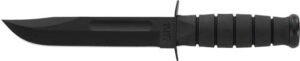KA-BAR FULL SIZE BLACK KABAR - STRAIGHT EDGE 7" W/SHEATH