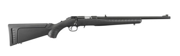 RUGER AMERICAN 17HMR BL/SY 18" TB