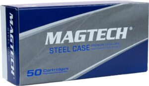 MAGTECH 9MM LUGER 115GR STEEL - CASE FMJ-RN 50RD 20BX/CS
