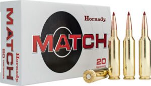 HORNADY 22CM 80GR ELD MATCH - 20RD 10BX/CS