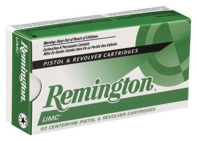 REMINGTON UMC 38 SUPER +P - 130GR FMJ-RN 50RD 10BX/CS