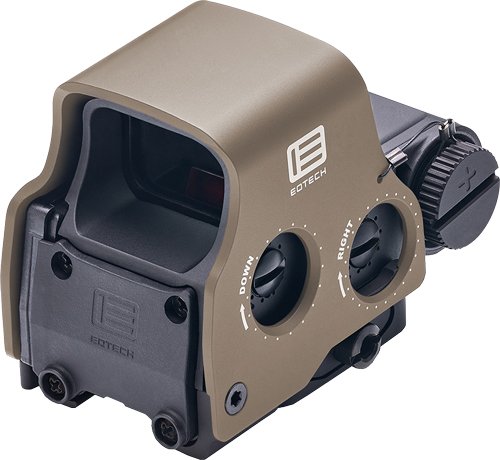 EOTECH EXPS2-0 HOLOGRAPHIC - WEAPONS SIGHT BLACK W/TAN HOOD