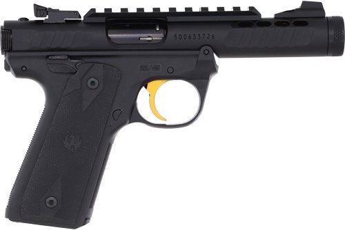 RUGER MARK IV 22/45 LITE 22LR - 4.4" AS THREADED BLACK