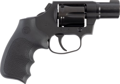 COLT NIGHT COBRA 38SPL+P 2.1" - 6RD BLACK MATTE HOGUE GRIPS