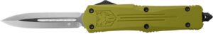 COBRATEC SMALL FS3 OTF OD - GREEN 3" D2 DAGGER