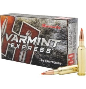 Hornady Varmint Express Rifle Ammunition 6.5 Creedmoor 95gr V-max 3300 fps 20/ct