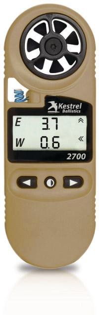 Kestrel 2700 Ballistics Weather Meter with LiNK - Tan