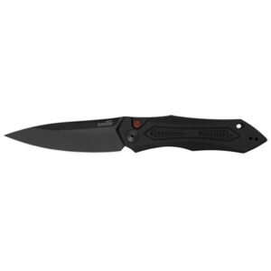 Kershaw Launch 6 Automatic Knife 3-3/4" Drop Point Blade Black