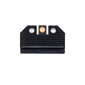 Night Fision Optics Ready Stealth Night Sight Set Orange Front Black Rear for Glock 43x MOS
