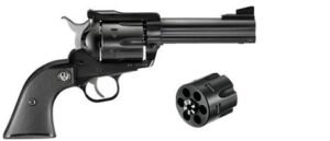 Ruger New Blackhawk Convertible SA Handgun .45 Colt/.45 ACP 6rd Capacity 4.62" Barrel Blued