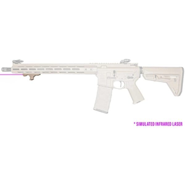 Viridian HS1 Hand Stop with Infrared Laser FDE with Picatinny Adapter