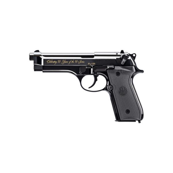 BERETTA 92FS 9MM BL/SYN 4.9" 15+1 50TH
