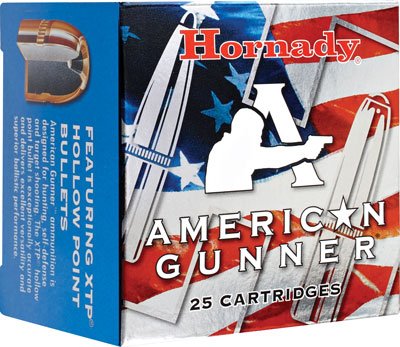 HORNADY AMERICAN GUNNER - 380 ACP 90GR XTP 25RD 10BX/CS