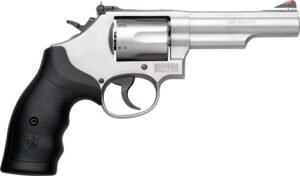 S&W 66 357 MAGNUM 2.75" ADJ - 6-SHOT STAINLESS RUBBER