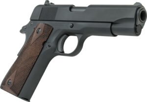 TISAS 1911 TANK COMMANDR 9MM - 4.25" BBL WOOD GRIP 9RD BLACK