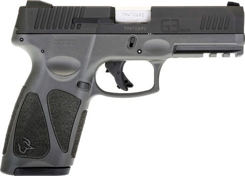 TAURUS G3 9MM 17-SHOT 3-DOT - ADJ. GREY/BLACK POLYMER