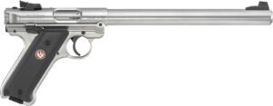 RUGER MARK IV TARGET 22LR - 10" BULL AS SS SYNTHETIC