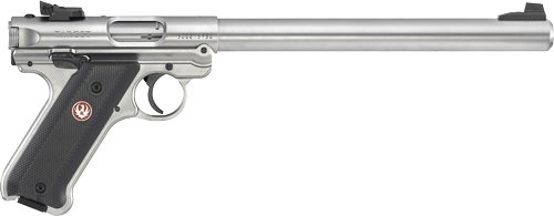 RUGER MARK IV TARGET 22LR - 10" BULL AS SS SYNTHETIC