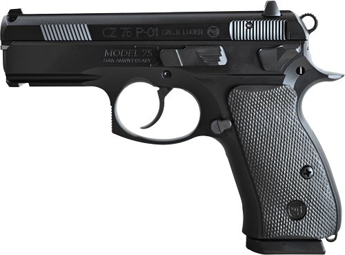 CZ 75 P-01 50TH ANNIVERSARY - 9MM FS 15RD DECOCKER POLYCOAT