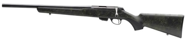 TIKKA T1X 22LR 16" THREADED - BLUED/ROUGHTECH EMERALD LEFT H