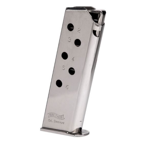 WALTHER ARMS MAG PPK/S 32ACP 8RD NICKEL
