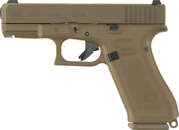 GLOCK G19X V 9MM 19+1 4.0" FDE GNS