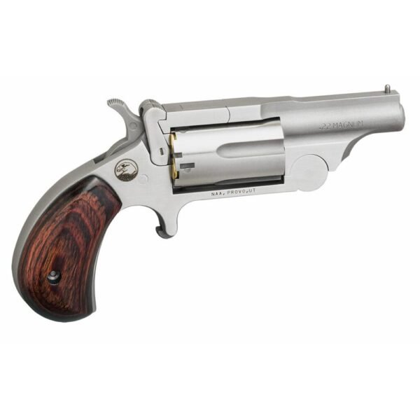 North American Arms Ranger II Handgun .22 Magnum 5rd Capacity 1.63" Barrel Rosewood Grip