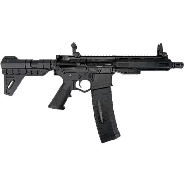 ATI ALPHA MAXX AR Pistol - Black | 5.56NATO | 7.5" barrel | 7" M-LOK Rail | 60rd | Rear Blade