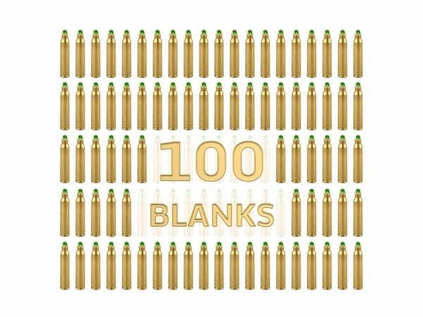 F5 MFG M200 Mil Spec 5.56 Blanks - 100 Cartridges | Bulk Packaging