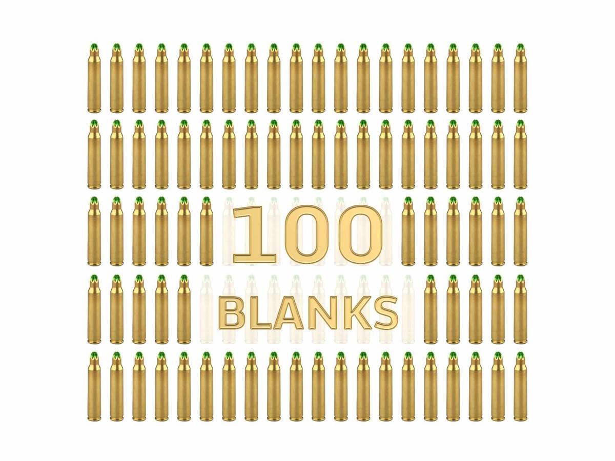 F5 MFG M200 Mil Spec 5.56 Blanks - 100 Cartridges | Bulk Packaging