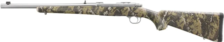RUGER 77/44 44REM MAGNUM - SS SYN W/RINGS  THREADED