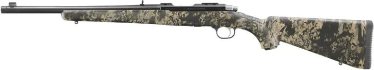RUGER 77/44 44REM MAGNUM - BLUE SYN W/RINGS THREADED