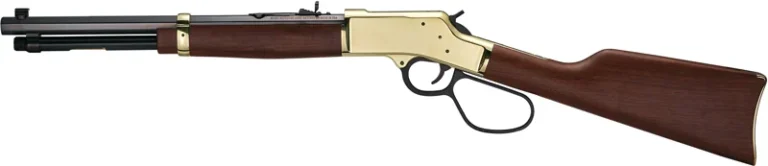 HENRY H6 BIG BOY BRASS 357/38 - SIDE GATE 16.5" OCTAGON WALNUT