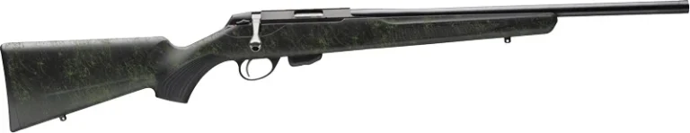 TIKKA T1X 17HMR 16" THREADED - BLUED/ROUGHTECH EMERALD