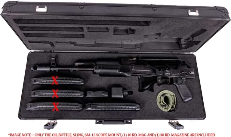 ARSENAL SAM7SF-86 7.62X39 - RIFLE 1-30RD/1-10RD MAG BLACK
