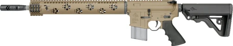 RRA LAR15 PREDATOR2 223 WYLDE - 6 POS STK 16" BBL ROCKOTE TAN