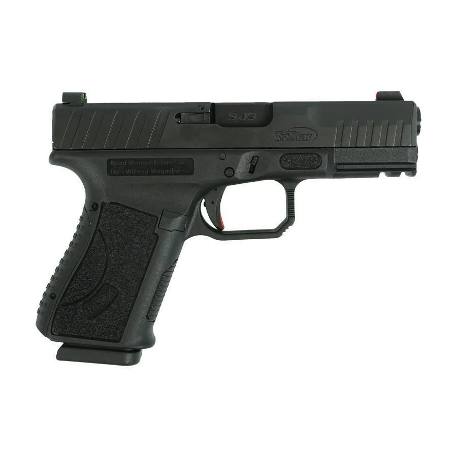Tristar APOC Handgun 9mm Luger 15rd Magazine(2) 4" Barrel Fiber Optic Sights Black